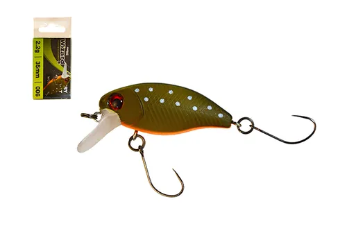 WIZARD CHUBBY LIGHT CRANK WOBBLER 006 2,2G 3,5 CM