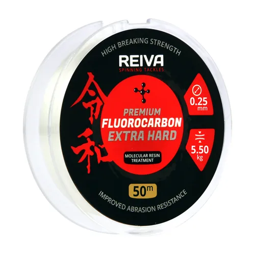 REIVA FLUOROCARBON 50M/0.25MM