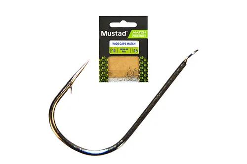 MUSTAD ULTRA NP WIDE GAPE POWER SPADE BARBED 10 15DB/CSOMAG