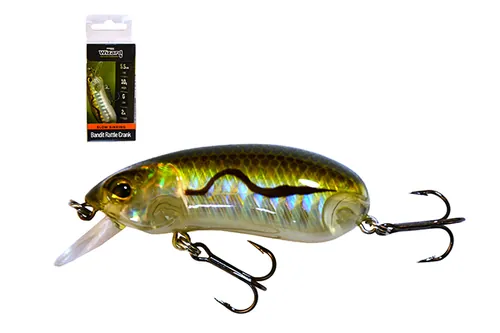 WIZARD BANDIT RATTLE CRANK SLOW-SINKING 2M 5,5CM 10G SG
