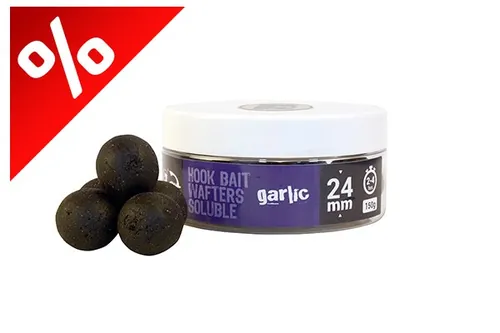 THE ONE HOOK BAIT WAFTERS SOLUBLE PURPLE 24MM