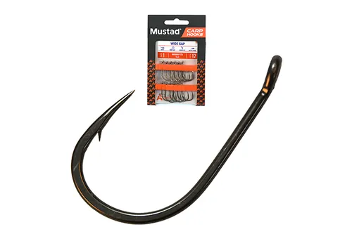 MUSTAD  CARP  WIDE GAPE 1 12DB/CSOMAG