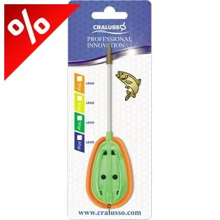CRALUSSO FLUO ZÖLD ROCKET METHOD KOSÁR+TÖLTŐ (1+1 DB/CS) 30 G