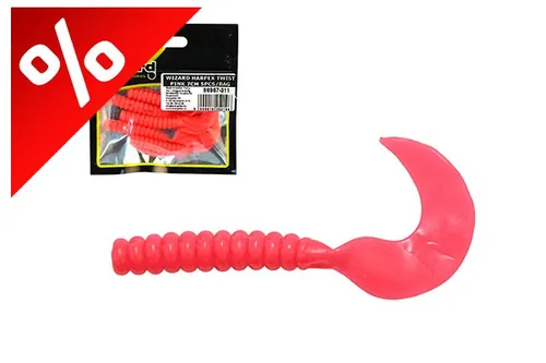 WIZARD HARPEX TWIST PINK 7CM 5PCS/BAG