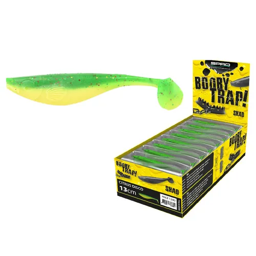 BOOBY TRAP GUMIHAL 13CM  32DB/DOBOZ AKCIÓ -50%