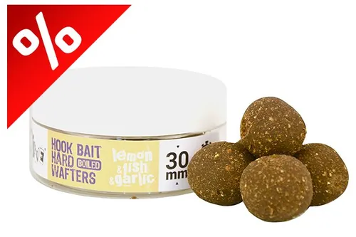THE BIG ONE HOOK BAIT HARD WAFTERS BOILIE LEMON&FISH&GARLIC  30MM 150 GR