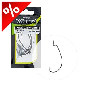 WIZARD HOROG WIDE GAP WORM 4/0