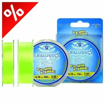 CRALUSSO ZSINÓR FLUO SÁRGA PRESTIGE 0,18 MM 350 M