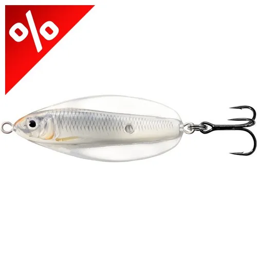 LIVETARGET ERRATIC SHINER SPOON GLOW/PEARL 60 MM 14 G