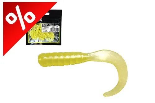 WIZARD HARPEX TWIST LEMON 5CM 10PCS/BAG