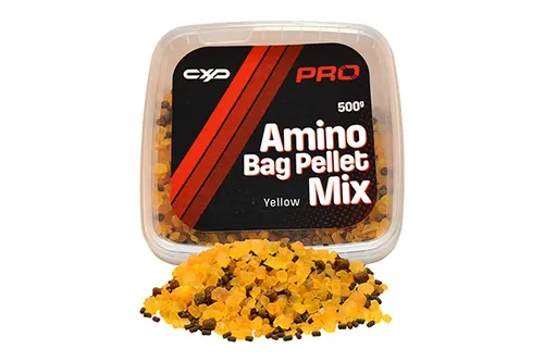 CARP EXPERT PRO AMINO BAG PELLET MIX 500G YELLOW
