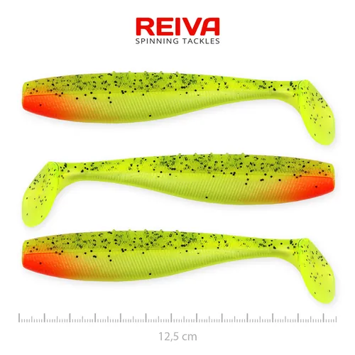 FLAT MINNOW SHAD 12,5CM 3DB/CS (WATERMELON)