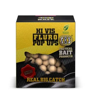 SBS FLURO POP UPS PEACH 100 GM 10-14MM