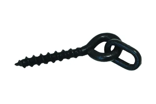 CZ POP UP CSAVAR OVÁLIS KARIKÁVAL, 12 MM, FEKETE, 10 DB