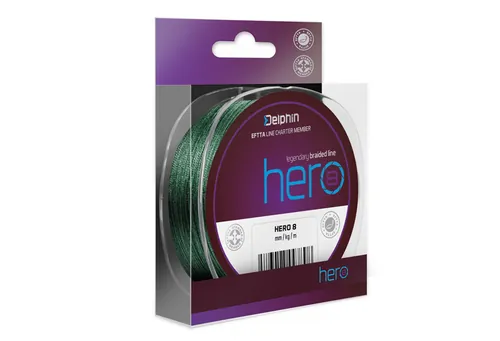 DELPHIN HERO 8 ZÖLD / 0,20MM 300M