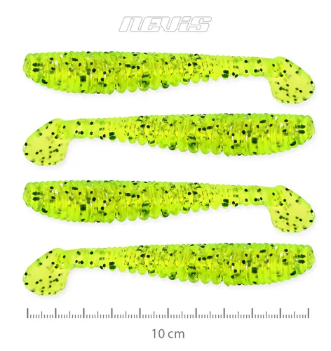 IMPULSE SHAD 10CM 4DB/CS (POPPY GREEN)