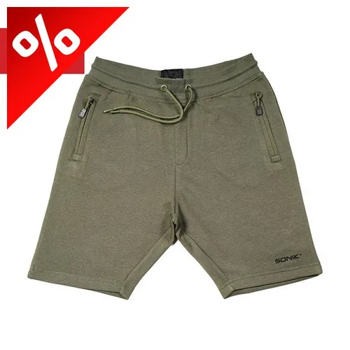 SONIK GREEN FLEECE RÖVIDNADRÁG -M