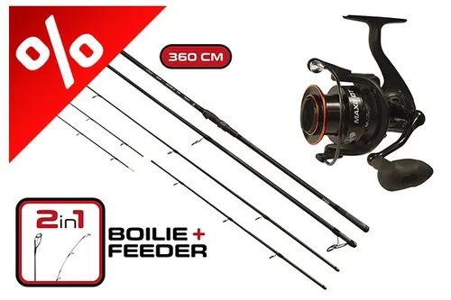CARP EXPERT MAX2 BOT DOUBLE TIP 360 MAX2 DT 6000 ORSÓVAL