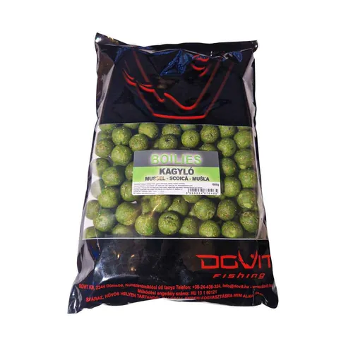 DOVIT FŐZÖTT BOJLI 20MM 1000G - KAGYLÓ
