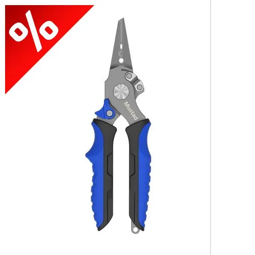 MUSTAD VOLFRAM VÁGÓS MULTI OLLÓ 7.5" 19CM
