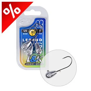 L&K LEGEND JIG 4/0 18G 3DB/CS