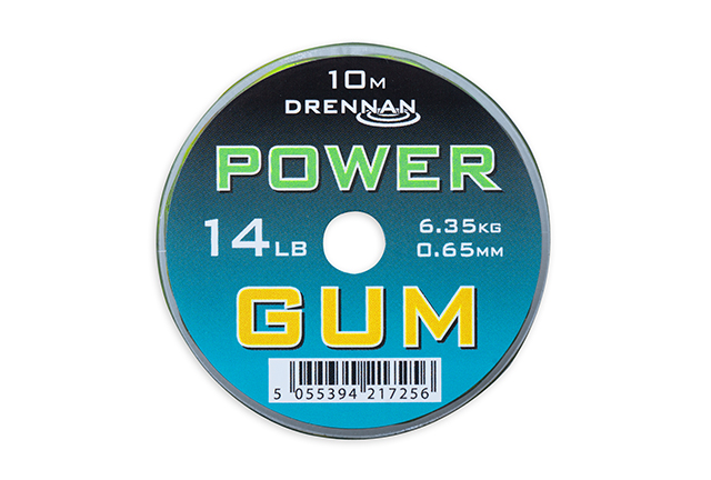 Drennan Power Gumi  Zöld 0,65mm
