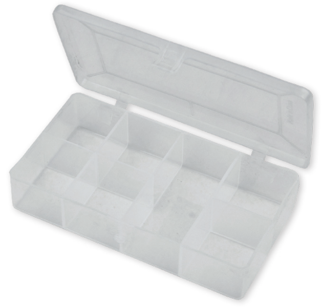 CZ Szerelékes doboz (twister álló), 17,3x7,2x2,9 cm