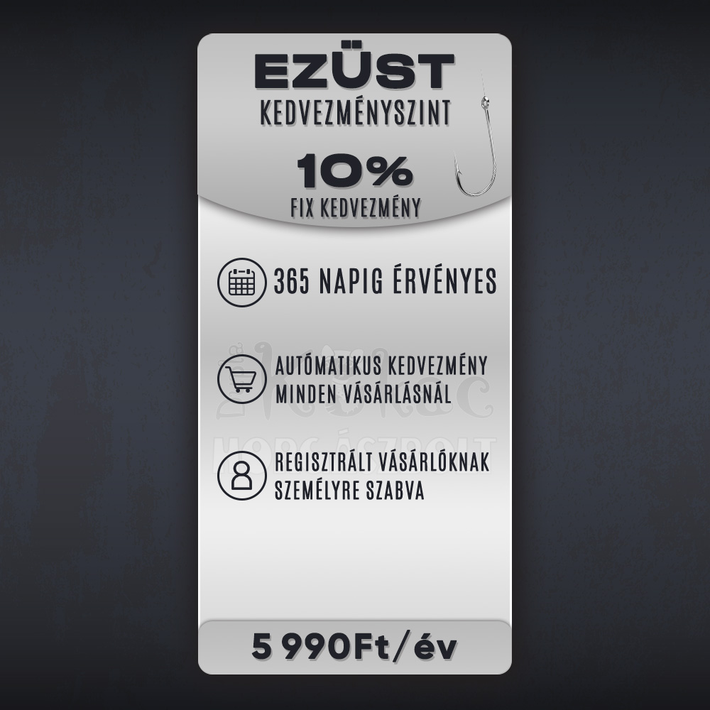 DUPLAKUKAC EZÜST ÉVES KEDVEZMÉNYKÁRTYA - 10%