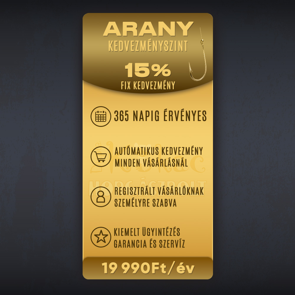 DUPLAKUKAC ARANY KEDVEZMÉNYSZINT 365 - 15%