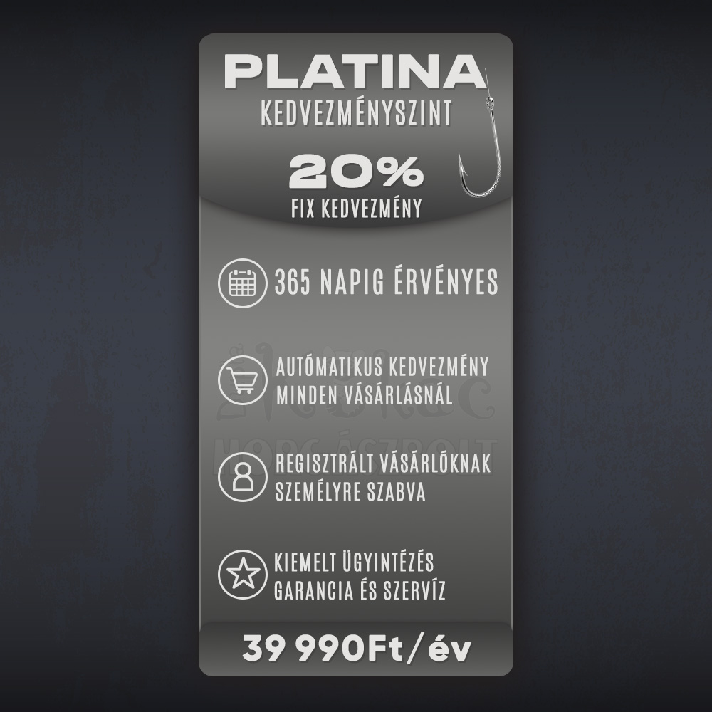 DUPLAKUKAC PLATINA ÉVES KEDVEZMÉNYKÁRTYA - 20%