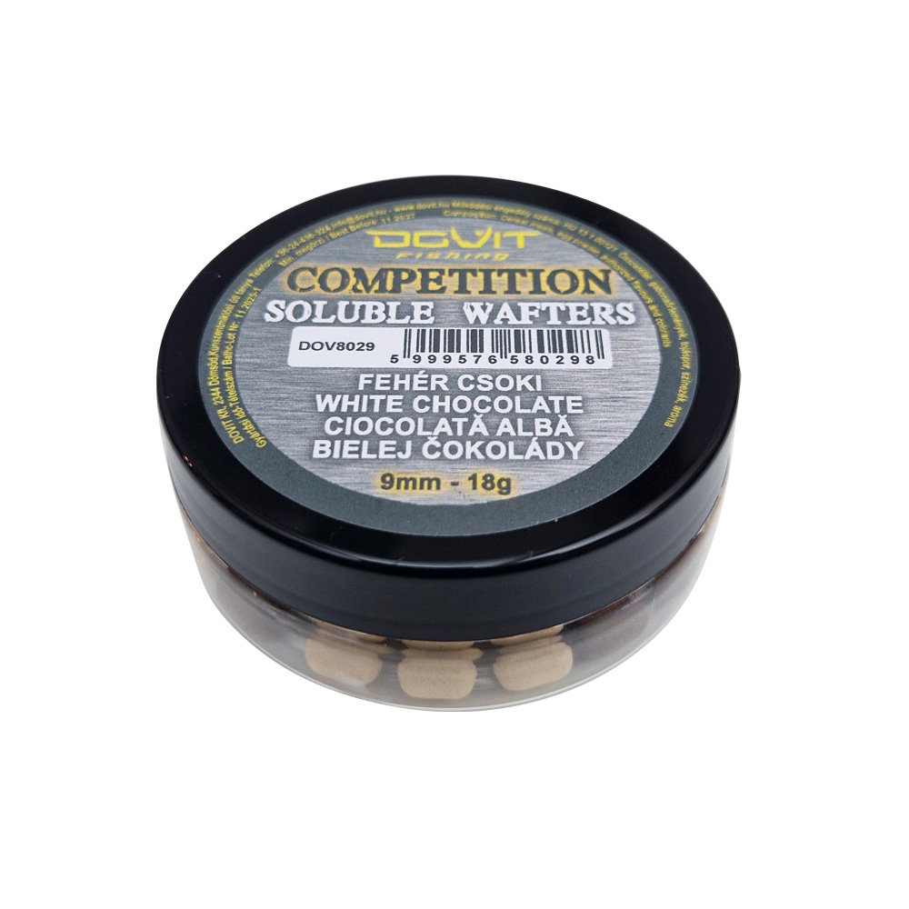DOVIT COMPETITION SOLUBLE WAFTERS 9MM - FEHÉR CSOKI