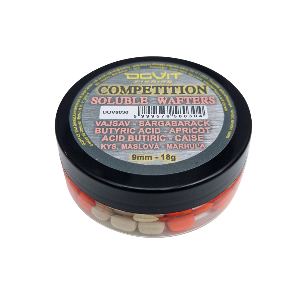 DOVIT COMPETITION SOLUBLE WAFTERS 9MM - VAJSAV - SÁRGABARACK