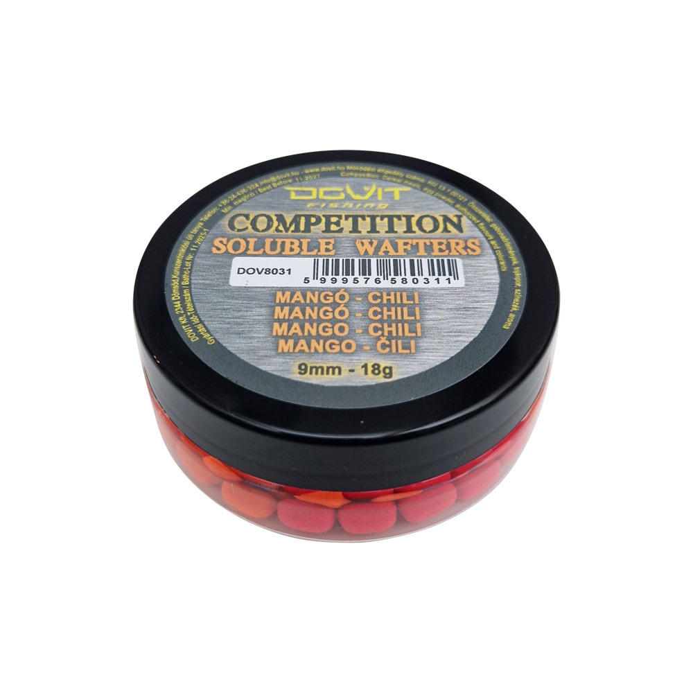 DOVIT COMPETITION SOLUBLE WAFTERS 9MM - MANGÓ - CHILI