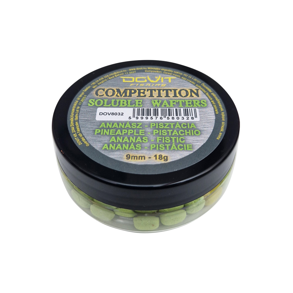DOVIT COMPETITION SOLUBLE WAFTERS 9MM - ANANÁSZ - PISZTÁCIA
