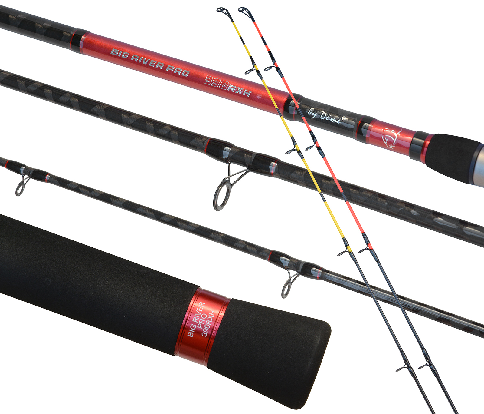 BY DÖME BIG RIVER PRO 390RXH PARTI FOLYÓVÍZI FEEDER HORGÁSZBOT NAGY TÁVOLSÁGRA