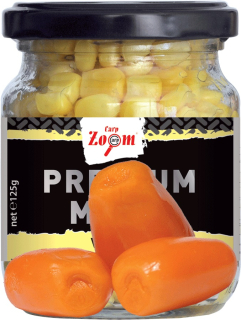 CarpZoom Prémium horgászkukorica, Csoki narancs, 125 g, 220 ml